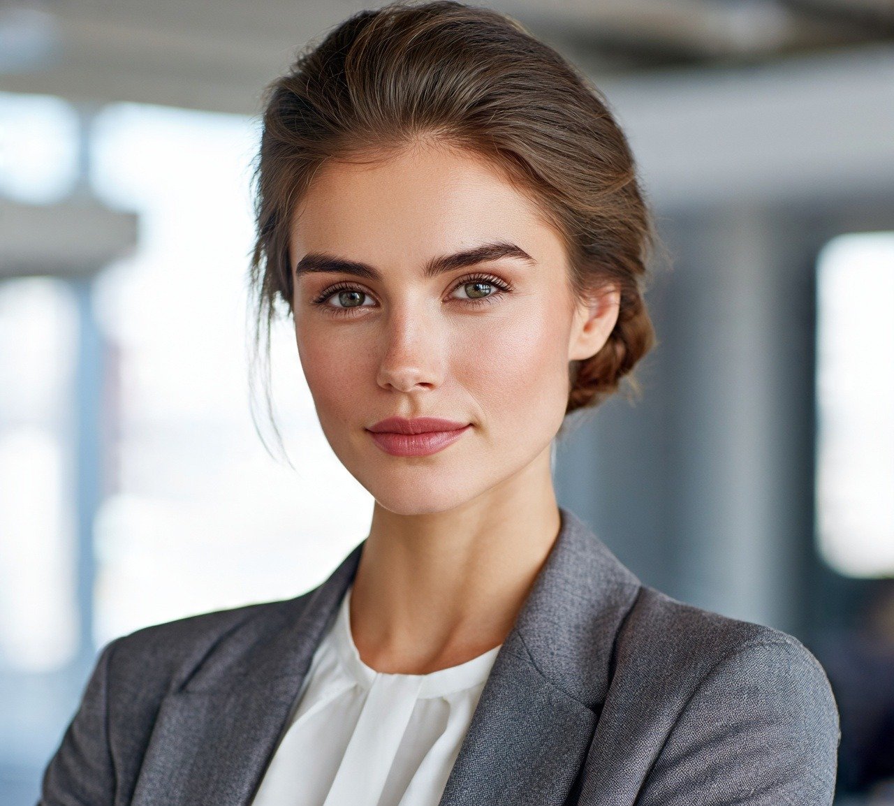 1. Classic Low Bun Hairstyles Updo 1