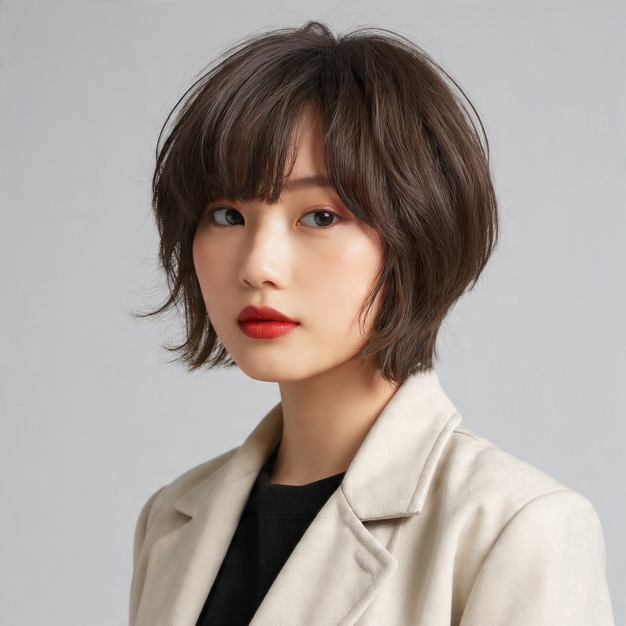 Shaggy Bob Hairstyles: 12 Effortlessly Cool Cuts to Try This Season 2 1. Classic Shaggy Bob with Curtain Bangs