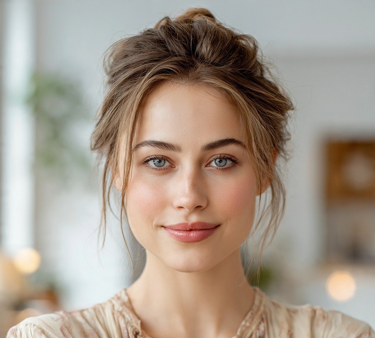 15 Trendy Messy Low Bun Hairstyles That Look Effortlessly Stylish 2 1. Classic Textured Messy Low Bun Hairstyles