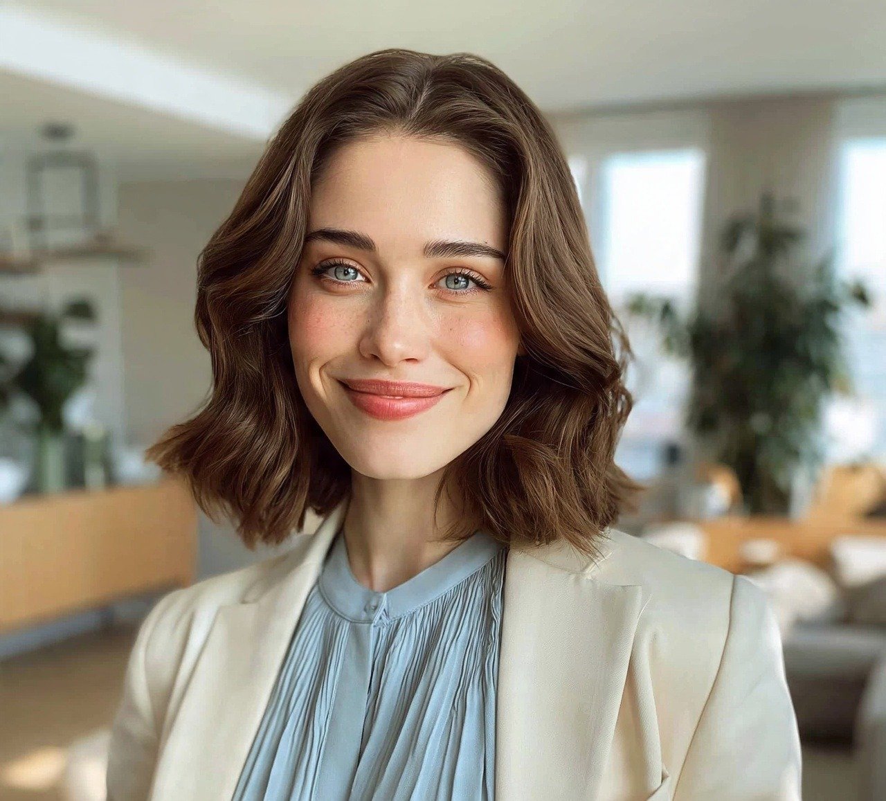 1. Classic Wavy Lob Bob Hairstyles
