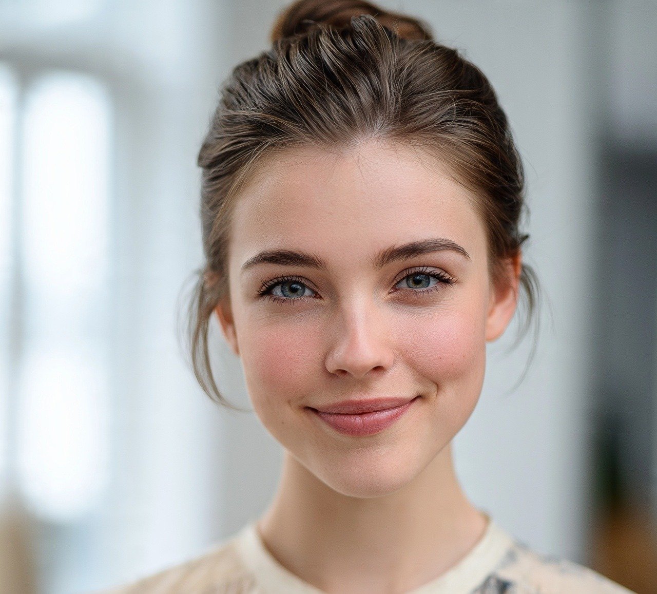 Bun Hairstyles for Short Hair: 13 Trendy Ideas to Try Now 2 1. The Classic Mini Bun Hairstyles For Short Hair
