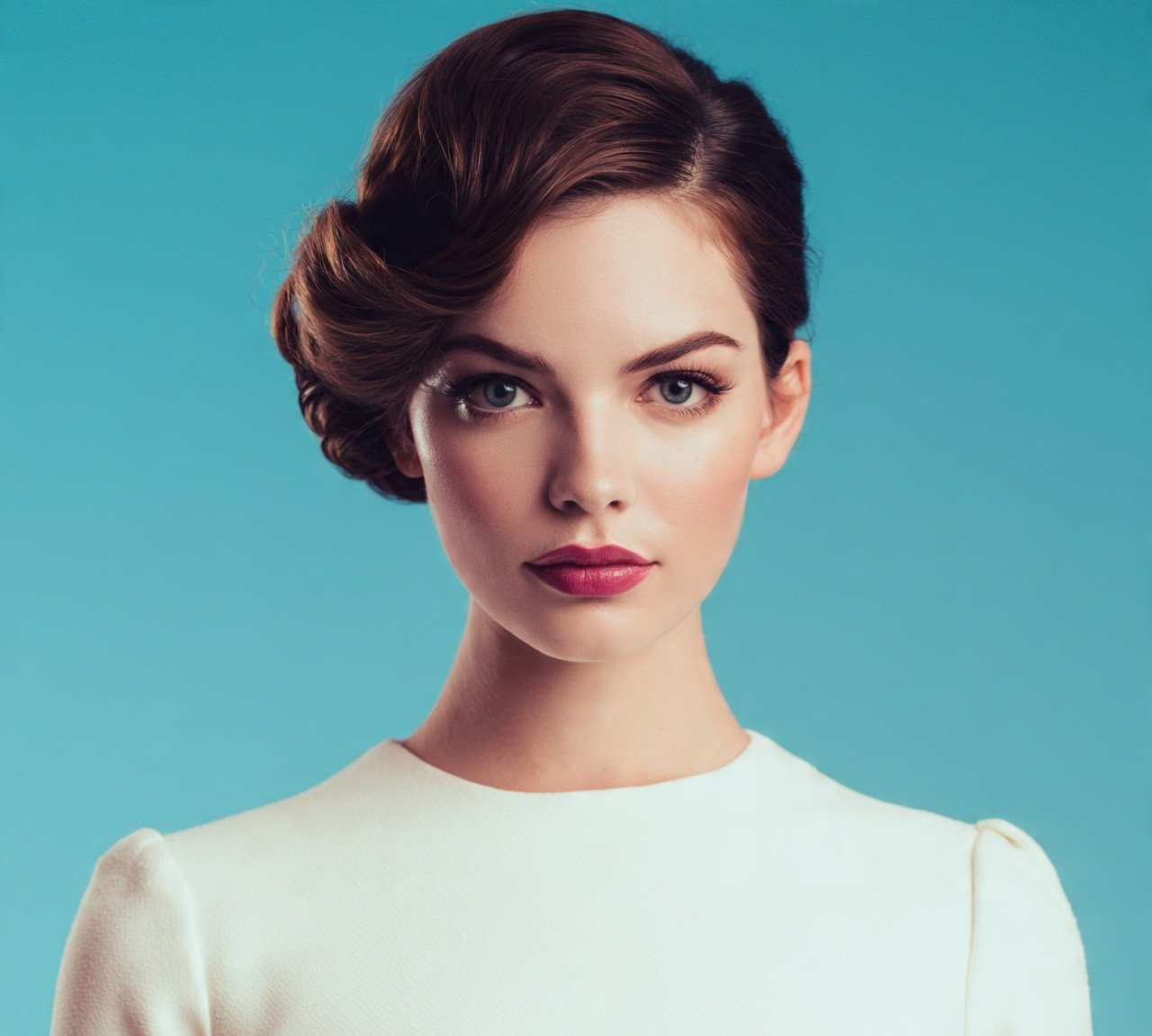 1. The French Twist Classy Updo Hairstyles