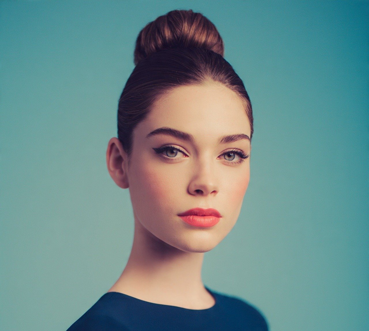 10. Ballerina Bun Classy Updo Hairstyles
