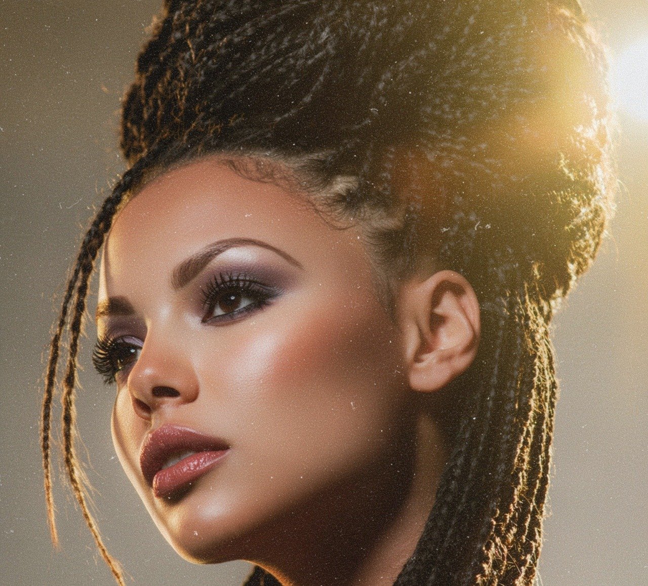 14 Trendy Hairstyles Updo To Save For Your Next Salon Visit 11 10. Box Braid Updo Hairstyles