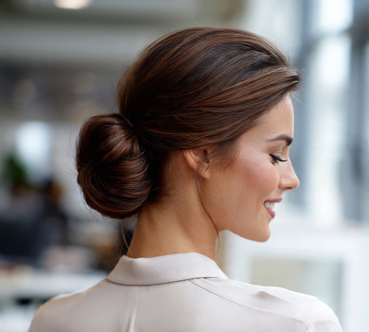 10. Elegant French Twist Hairstyles Updo