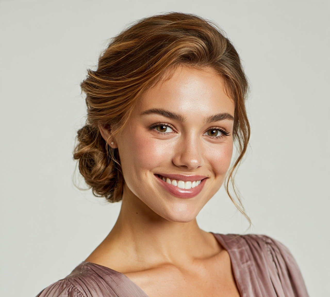 15 Trending Stunning Bridesmaid Updo Hairstyles For Any Wedding Theme 11 10. Low Side Bun Bridesmaid Updo Hairstyles