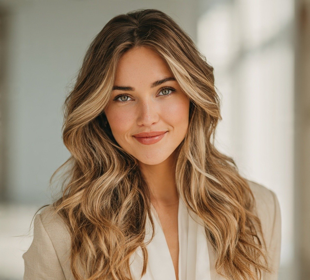 13 Trending Natural Wavy Hairstyles To Transform Your Look 12 11. Beachy Waves with Money Piece Highlights Natural Hairstyles
