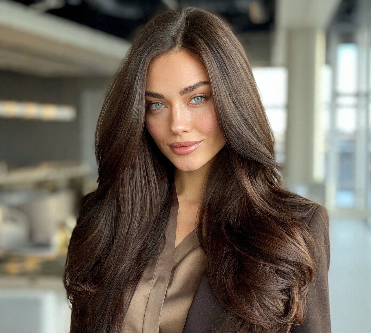 11. Deep Truffle Brown Hair
