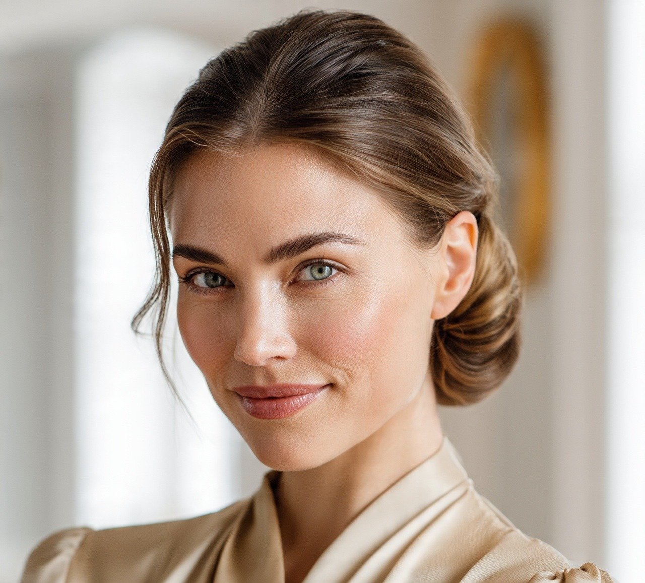 17 Trendy Side Bun Hairstyles That Look Effortlessly Chic 12 11. Low Side Chignon Hairstyles