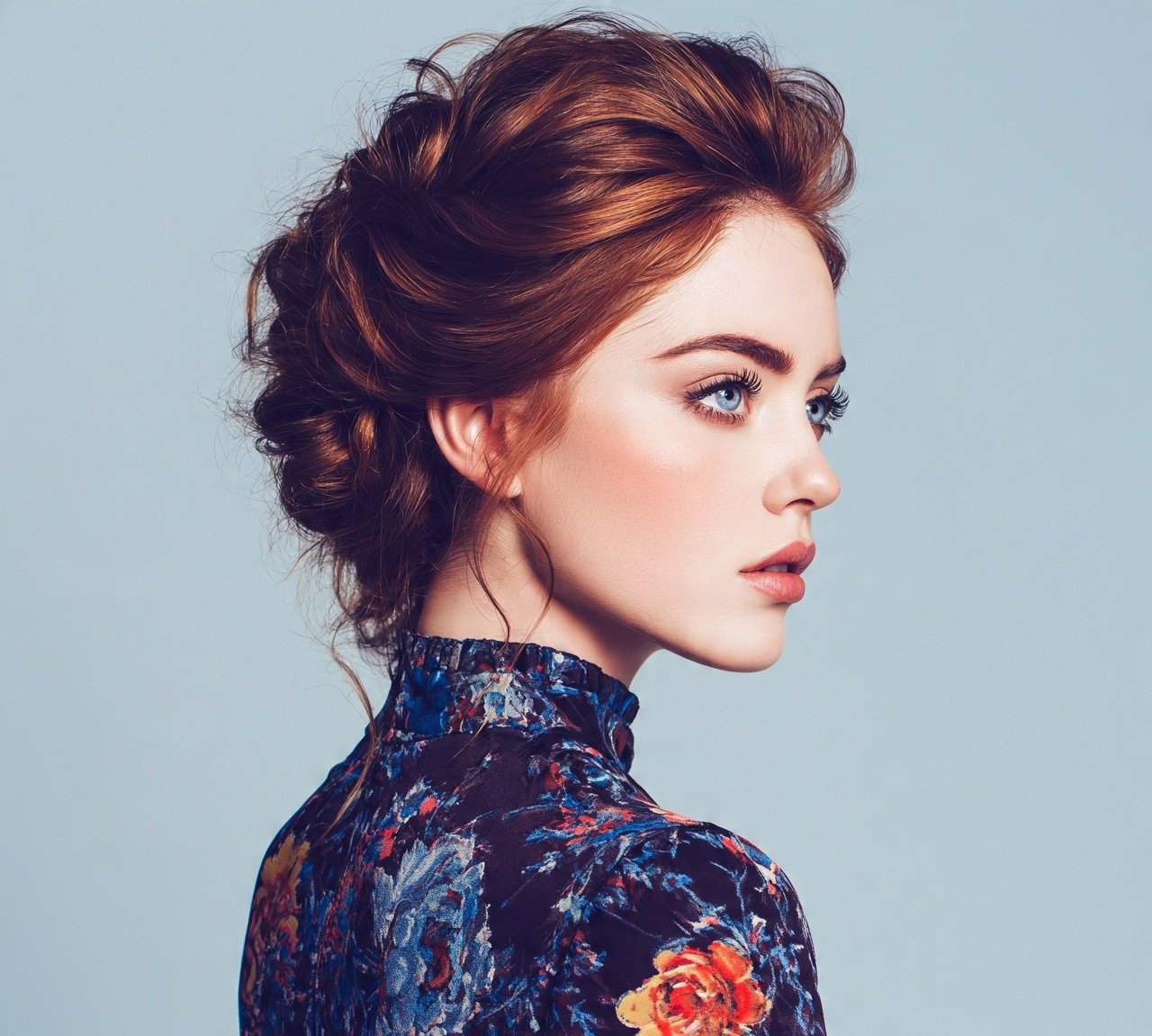 11. Side Swept Updo Classy Hairstyles