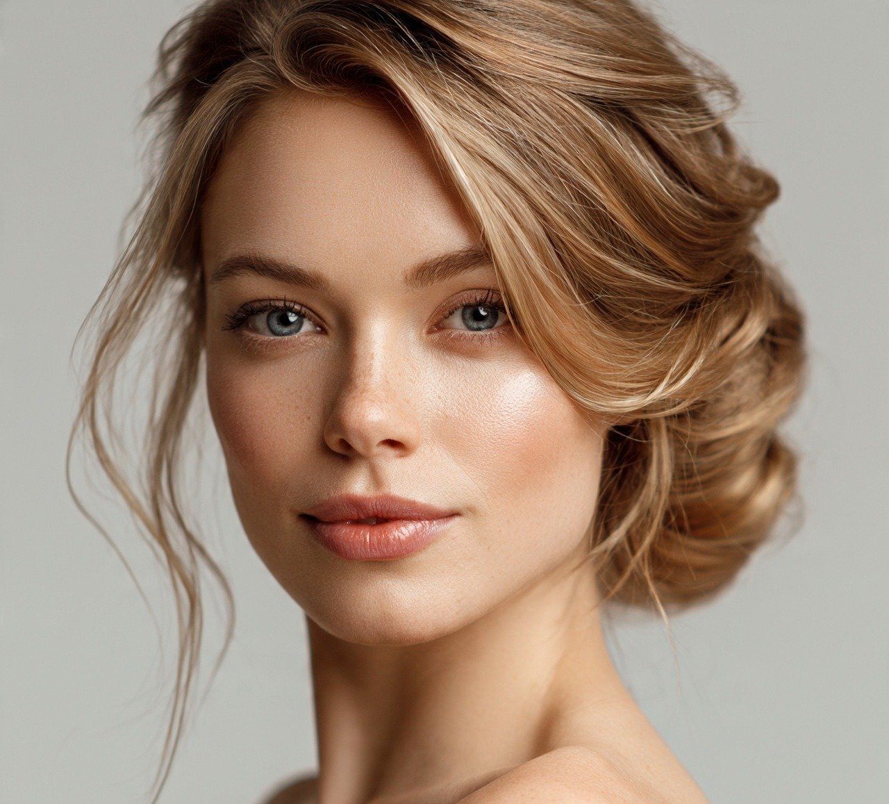 11. Side Swept Updo Hairstyle