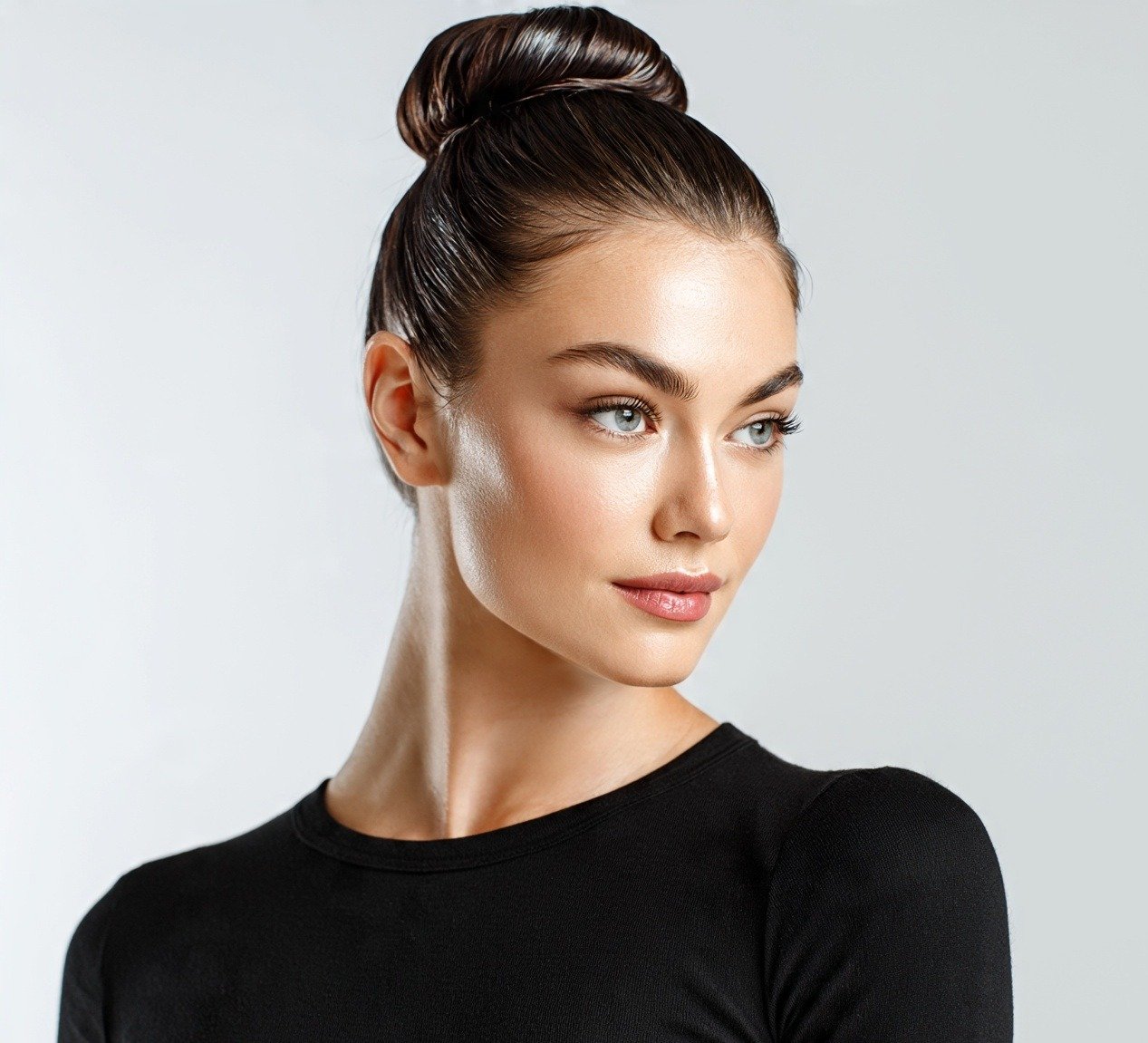 15 Bun Hairstyles for Long Hair: Trending Ideas Worth Pinning 13 12. Ballerina Bun For Long Hair