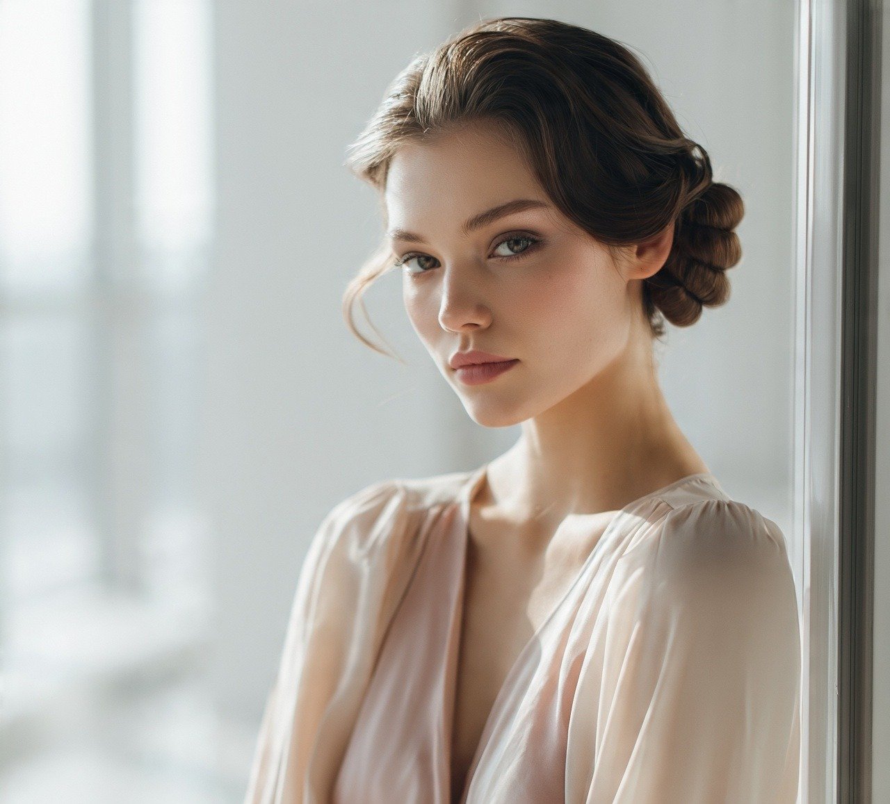 12. Low Bubble Bun Hairstyles