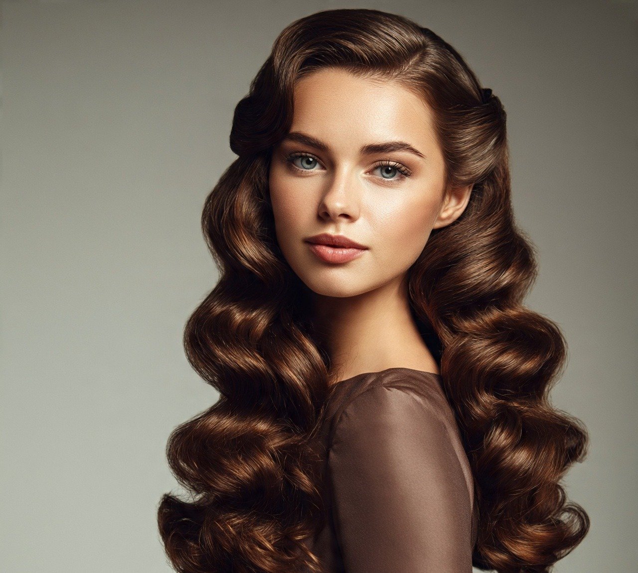 Party Hairstyles for Long Hair: 14 Trending Ideas Worth Trying 13 12. Pinned Back Vintage Waves Party Hairstyle For Long Hair