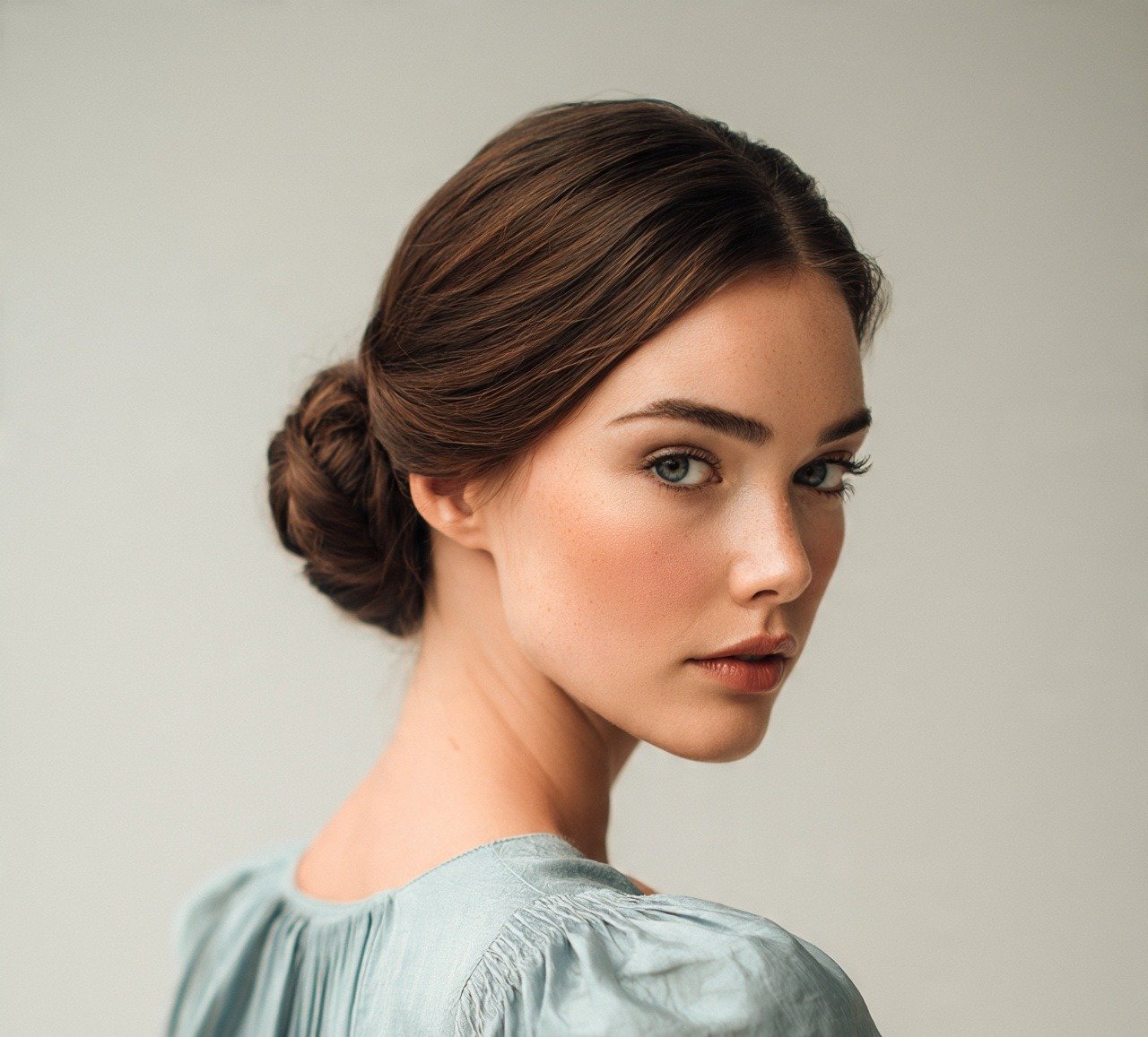 15 Trendy Bun Updo Hairstyles for Every Occasion 13 12. Side Bun Updo Hairstyles