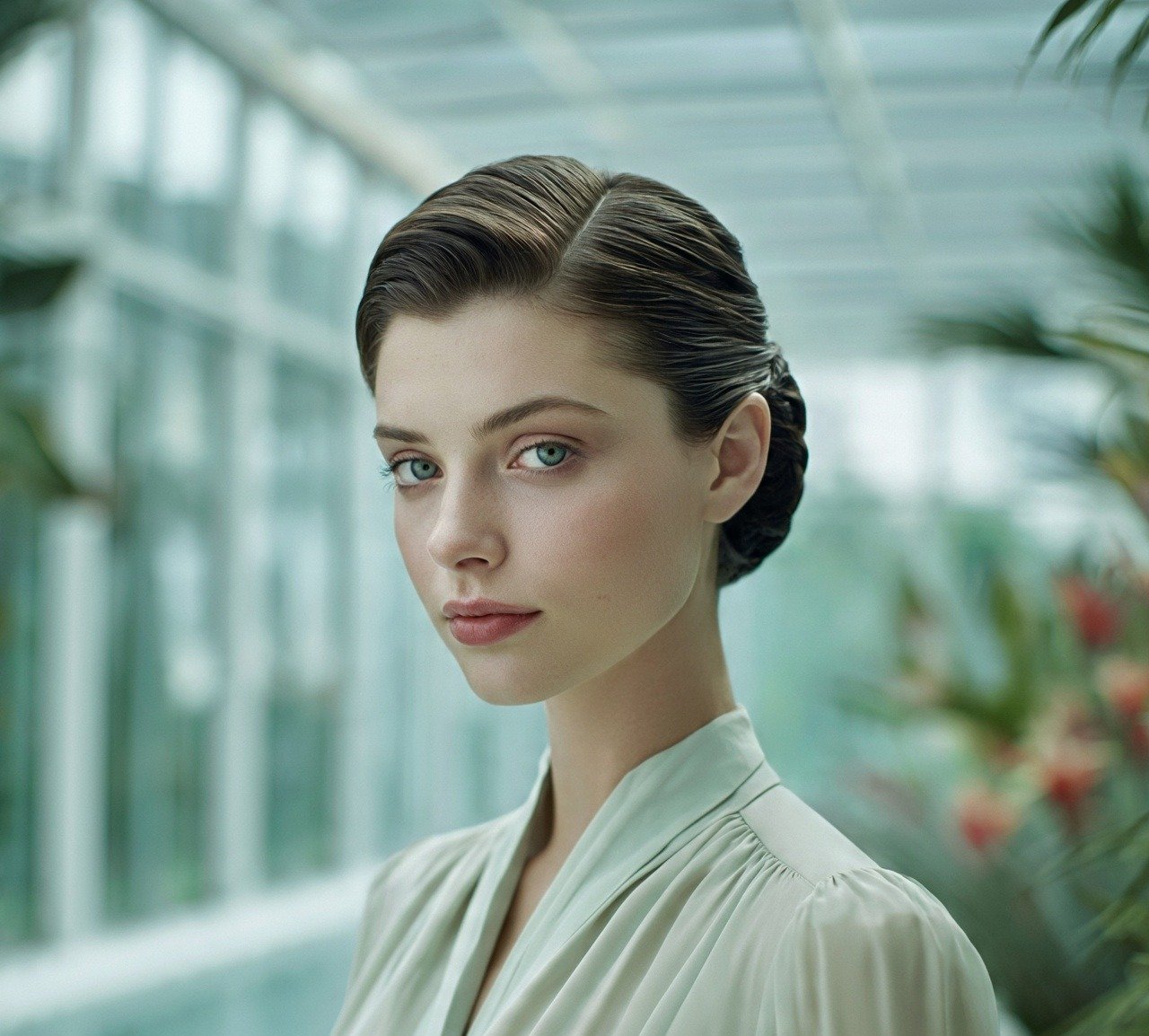 12. Twisted Sleek Bun Hairstyles