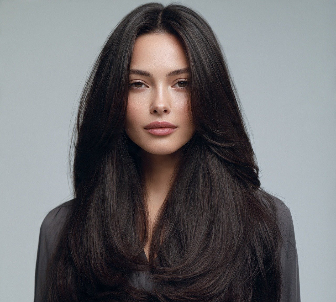 16 Trending Long Hairstyles With Layers That Are Worth Trying 13 12. V Cut Layers Hairstyle