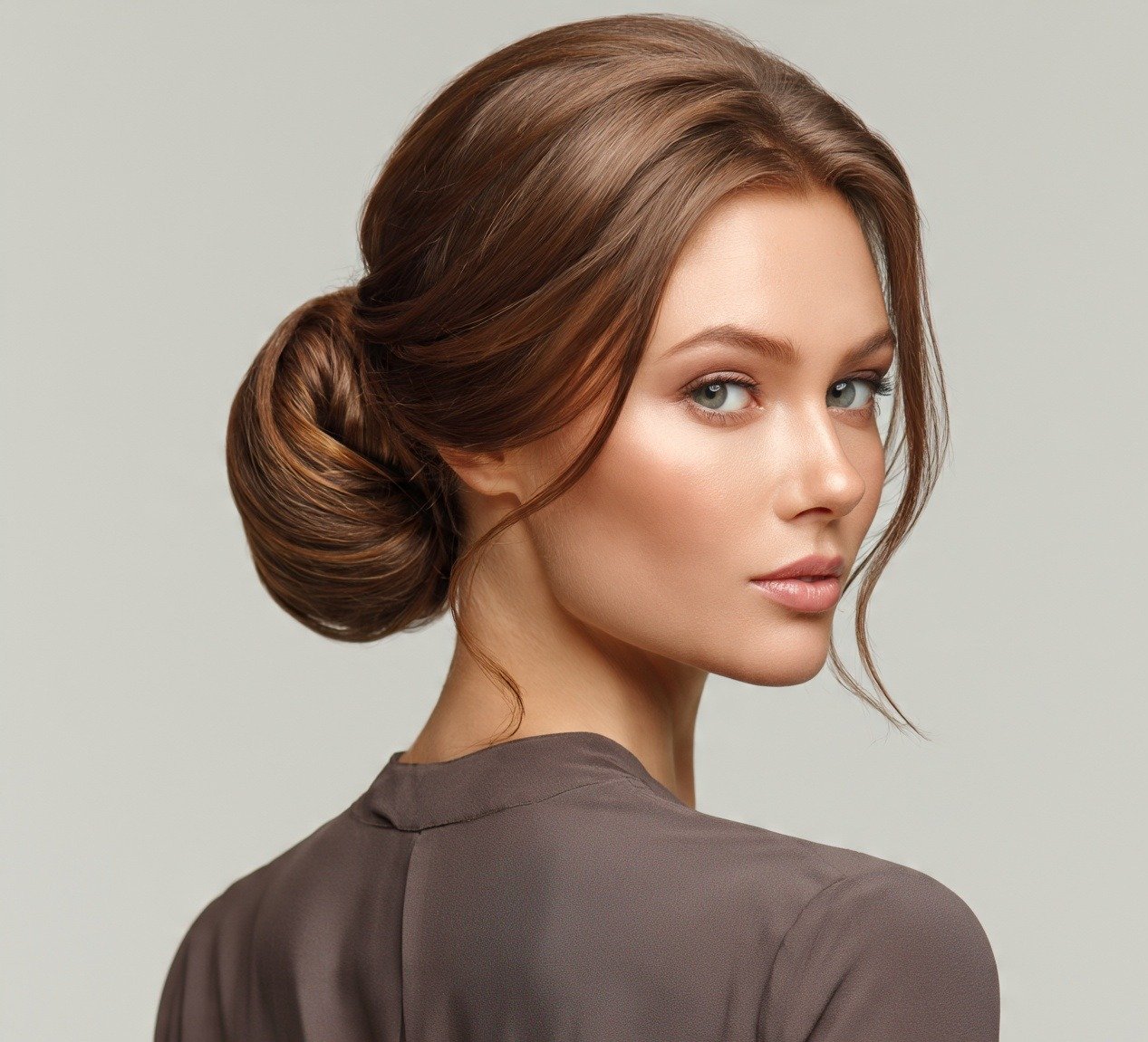 15 Bun Hairstyles for Long Hair: Trending Ideas Worth Pinning 14 13. Low Side Bun For Long Hair