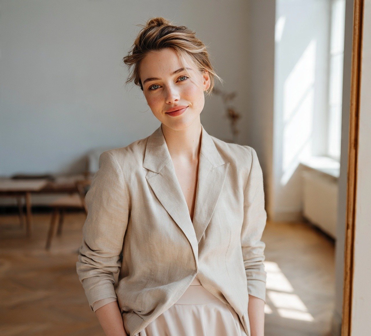 13. Messy Bun for Short Hair Hairstyles