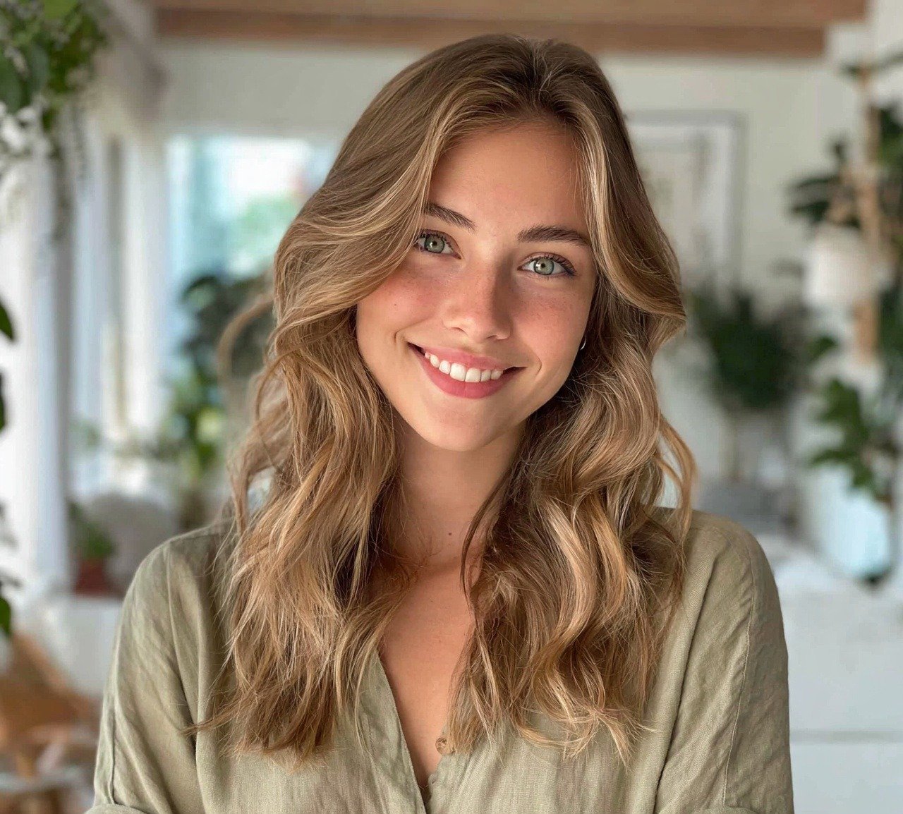 13. Natural Wave Enhancement Hairstyles