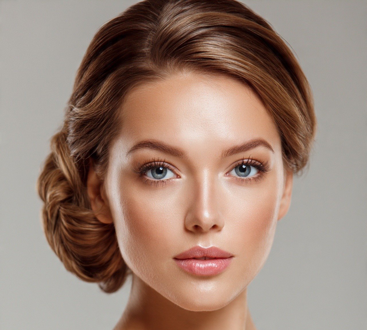 13. Rolled Updo Easy Hairstyles