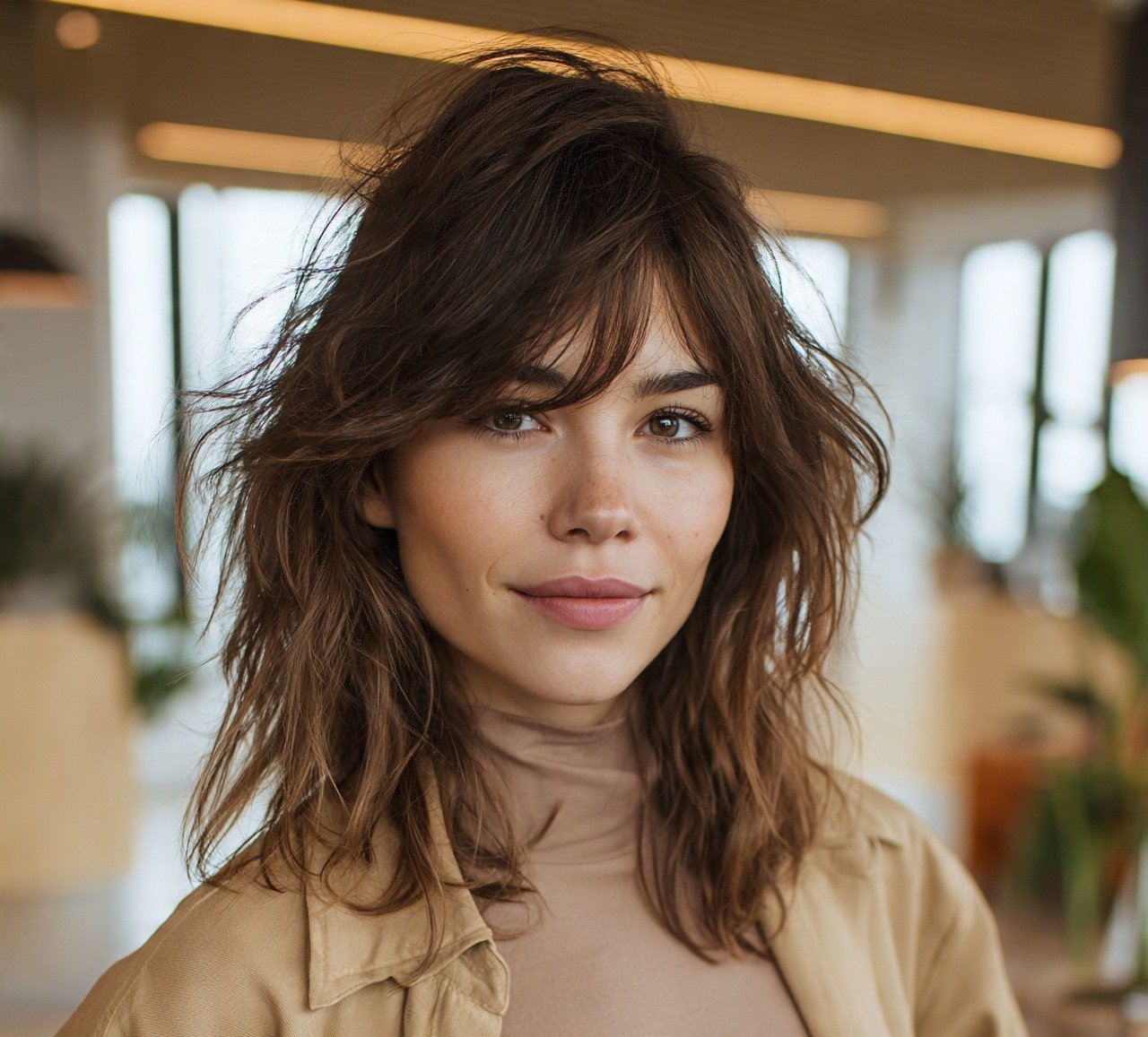 13. Shaggy Wavy Haircut Hairstyles