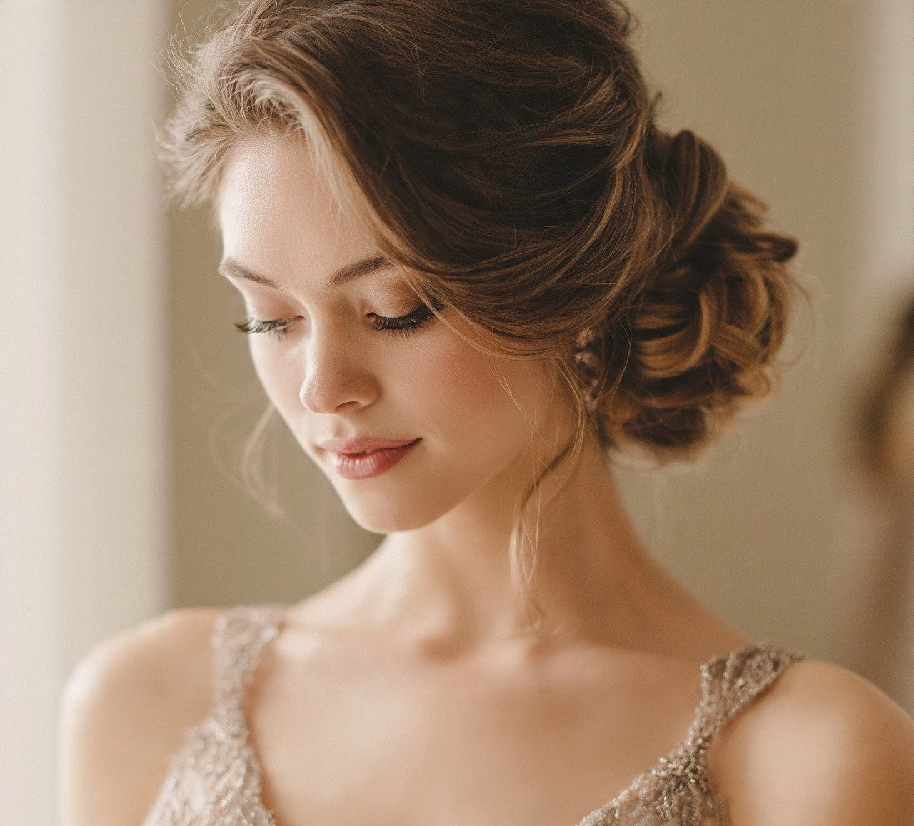 Updo Hairstyles For Prom: 16 Trending Looks to Steal the Night 14 13. Twisted Side Updo Hairstyles For Prom Night