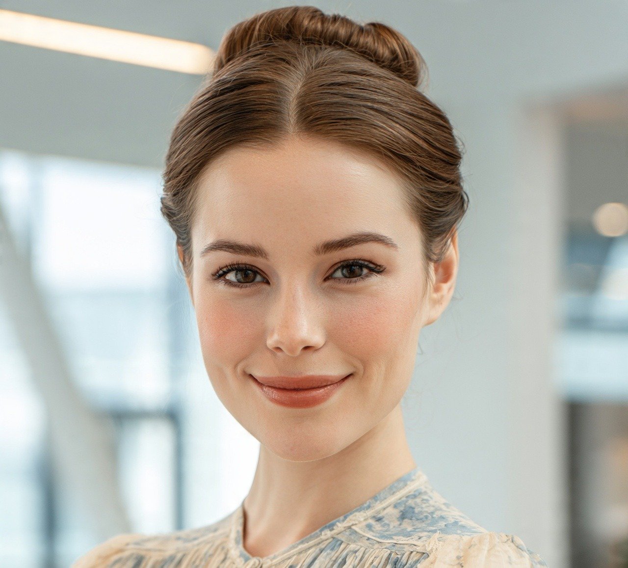 13. Wrap Around Bun Cute Hairstyles
