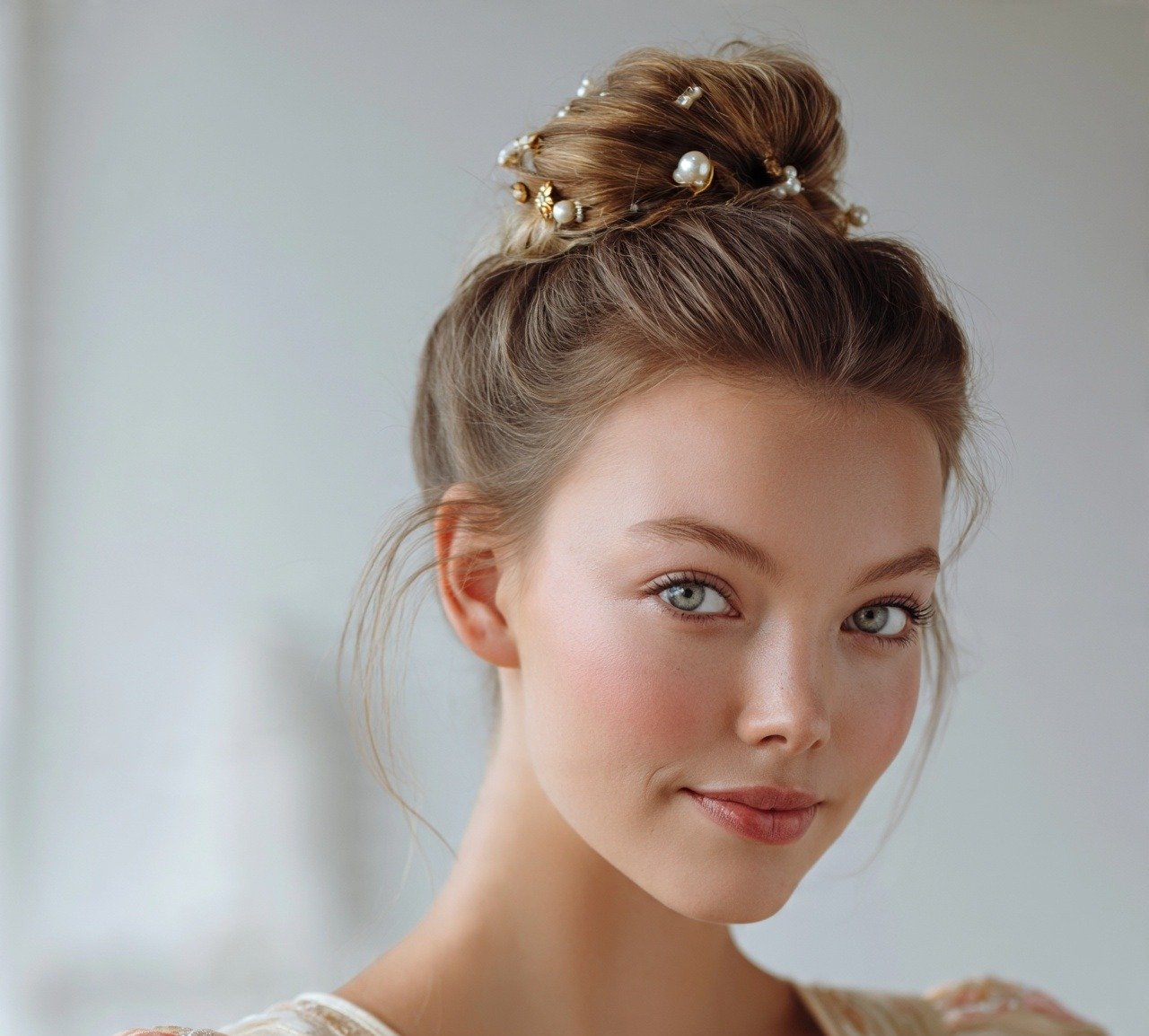 14 Trending Bun Hairstyles For Long Hair You'll Want to Try 15 14. Accessorized Bun Hairstyles For Long Hair