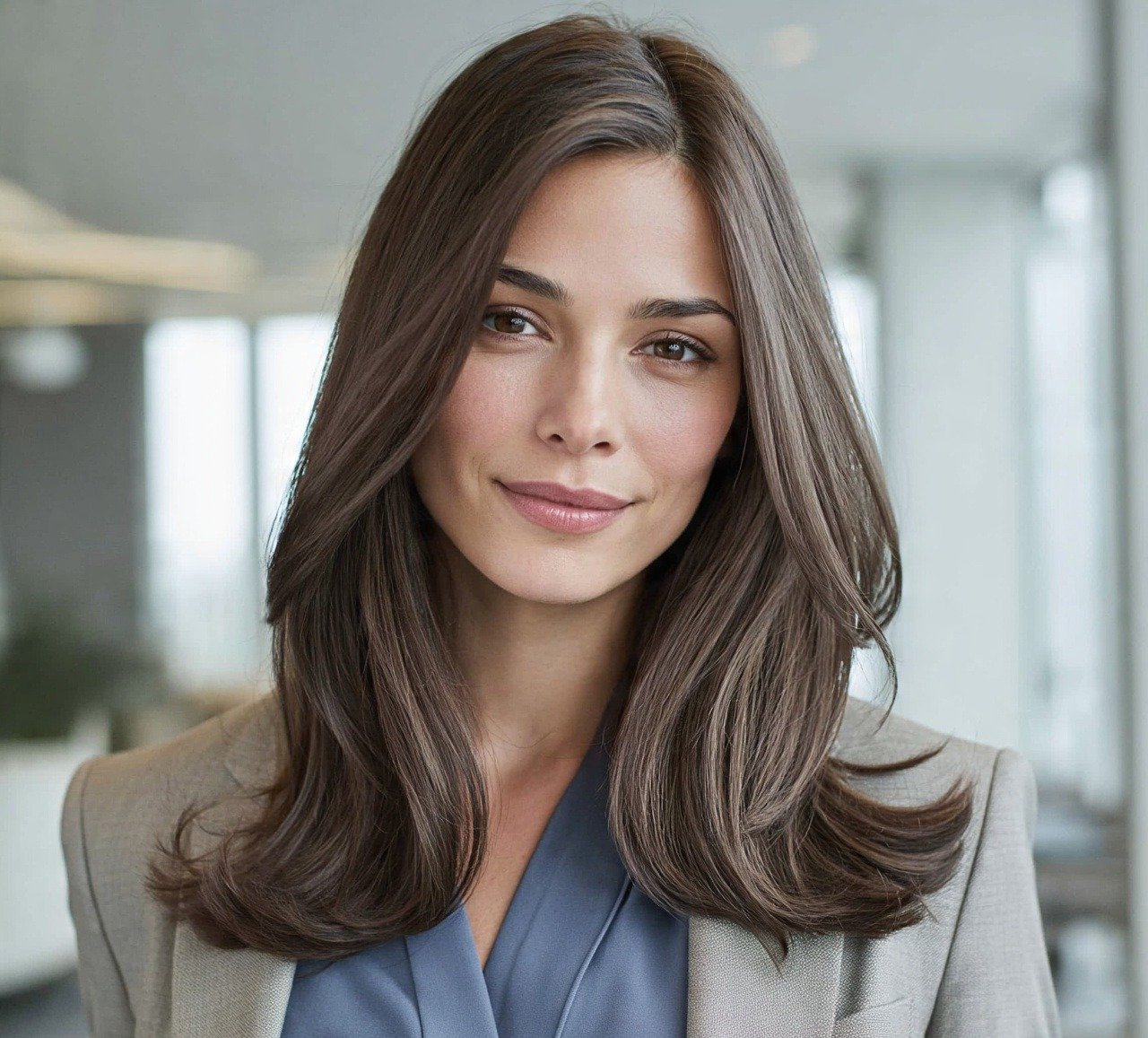 17 Trendy My Hair Color Ideas That'll Make You Actually Book That Salon Appointment 15 14. Cool Ash Brown Hair Color