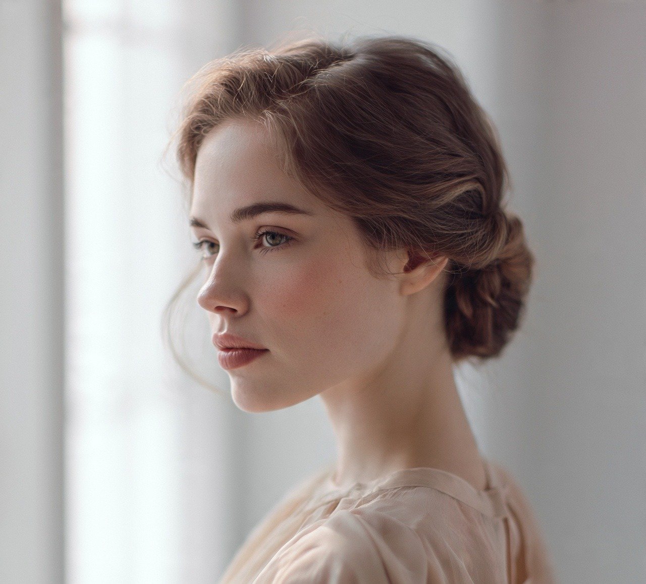 14. Low Bun With Wrap Around Strand Hairstyles