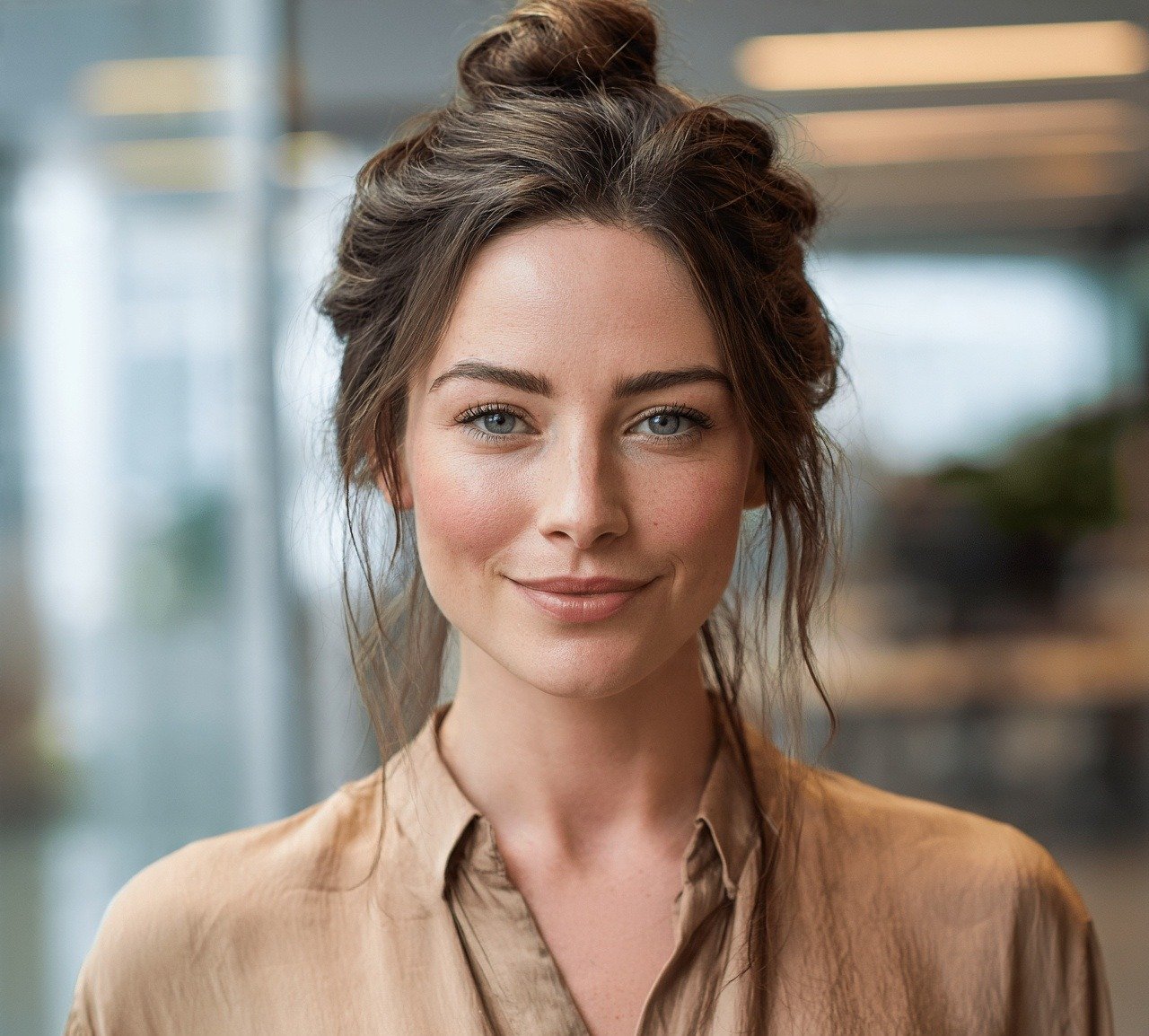 16. Boho Twisted Half Bun Hairstyles Updo