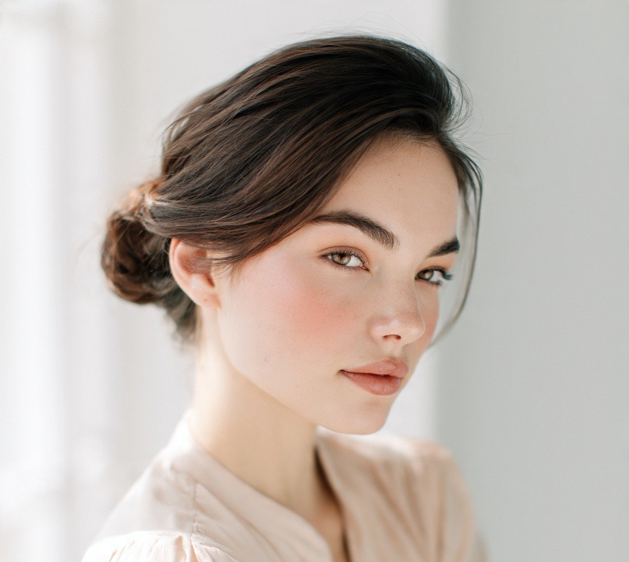 16. Quick Five Minute Bun Easy Hairstyles