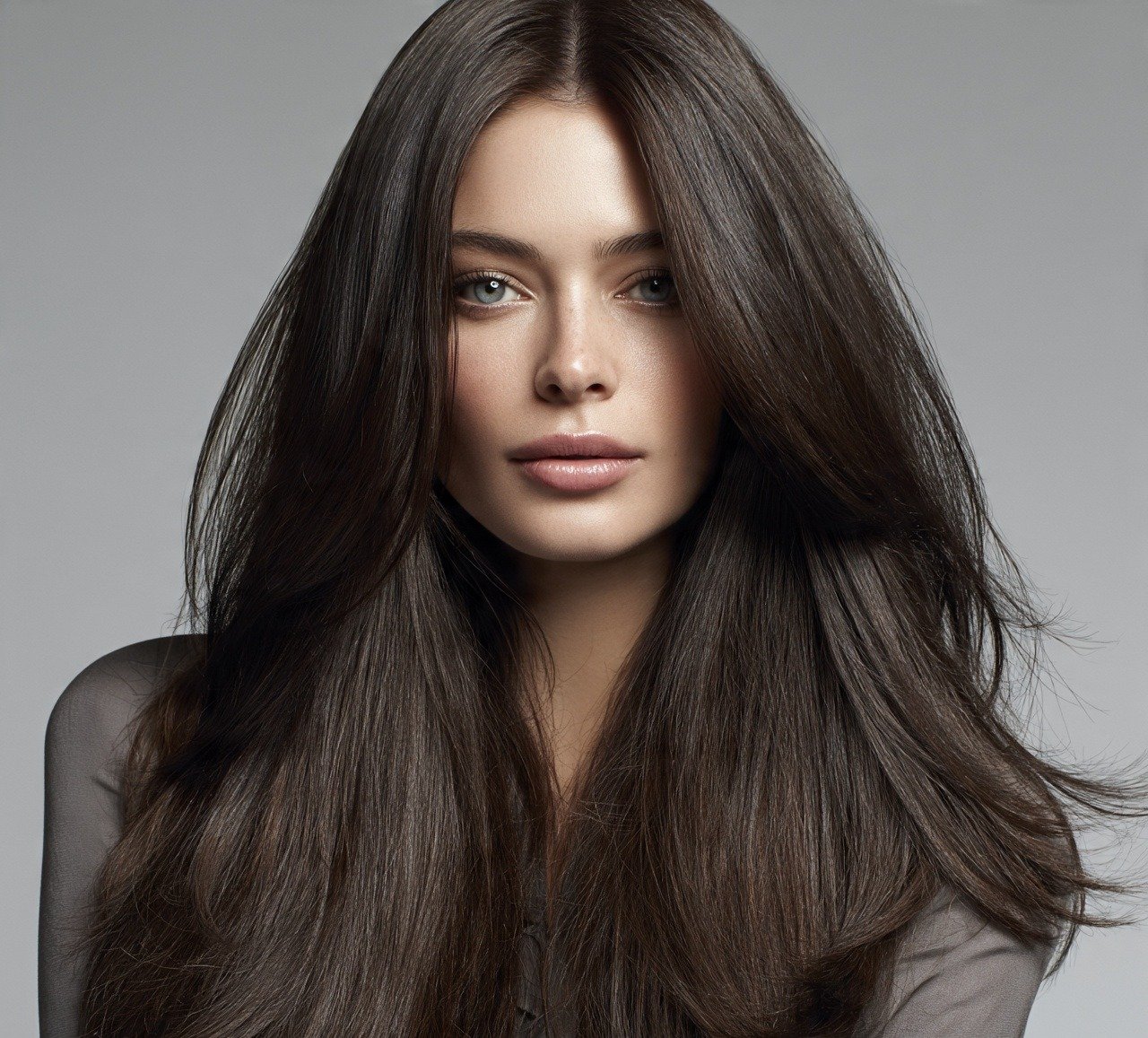 2. Long Layers with Face Framing Pieces For Straight Hair