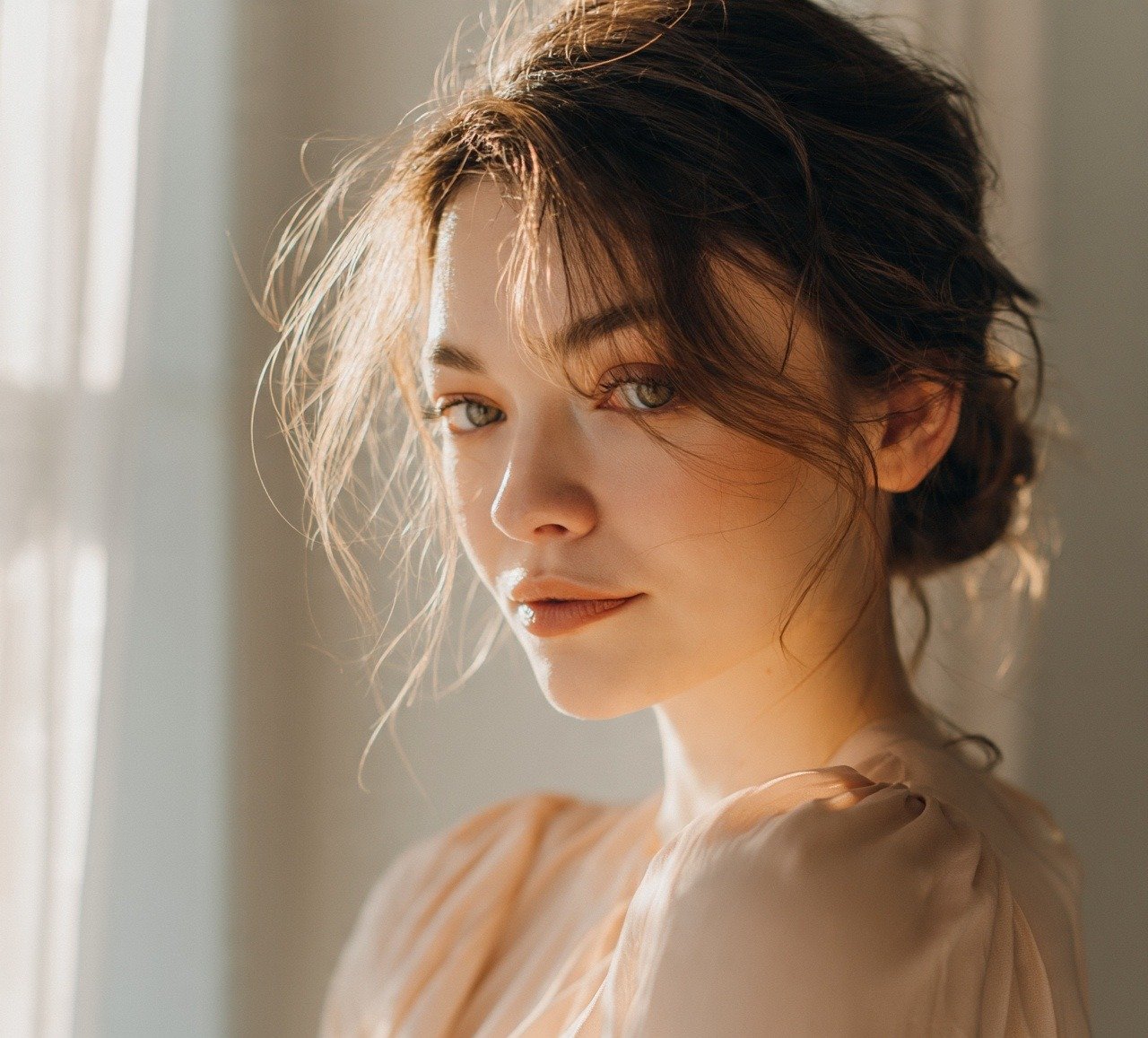 2. Messy Low Bun Hairstyles