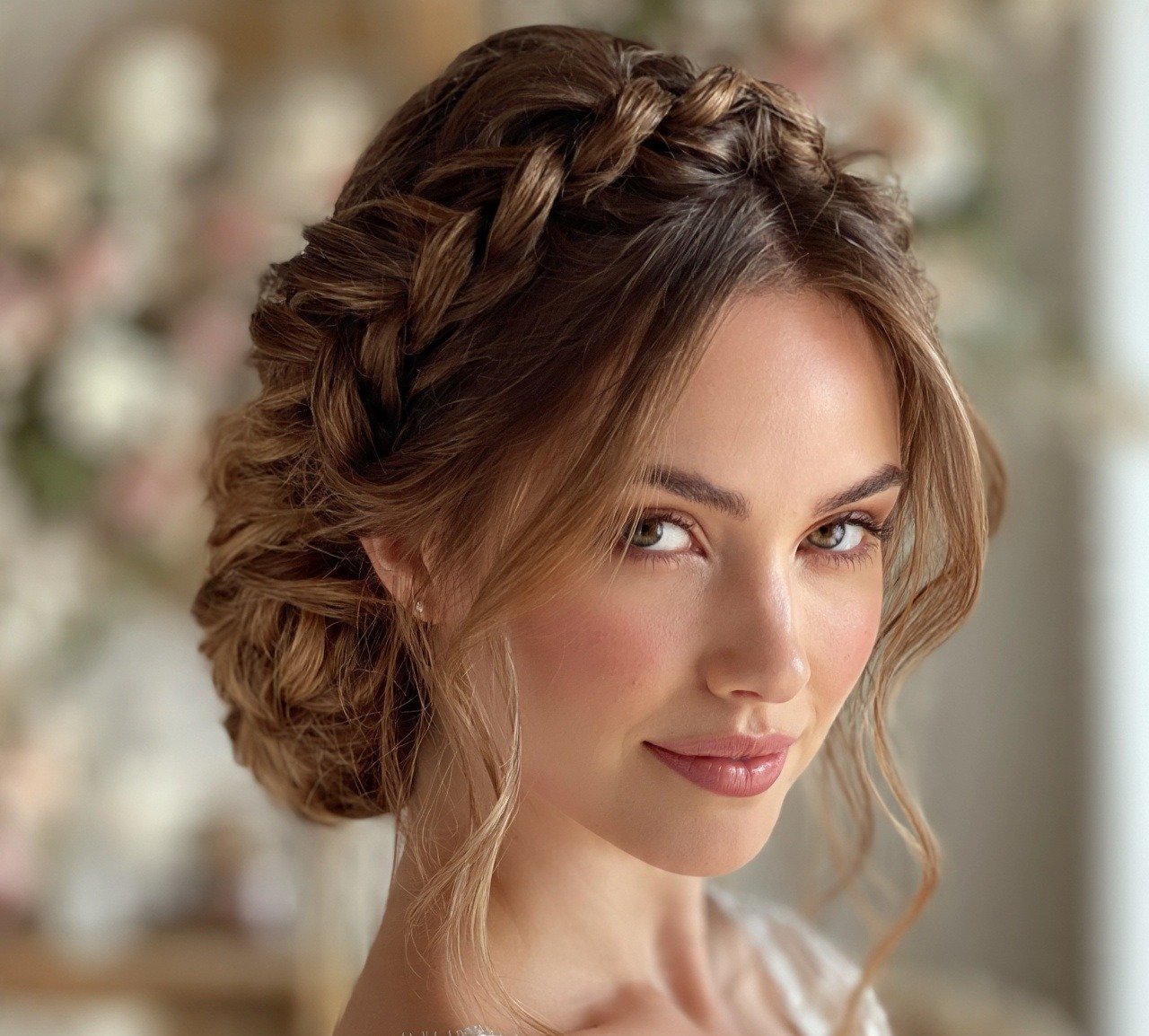 13 Trending Bride Hairstyles Updo Every Bride Will Love 3 2. Romantic Braided Bride Hairstyles Updo