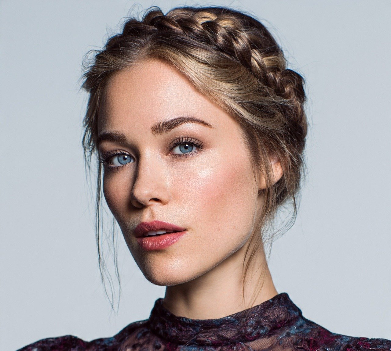 3. Braided Crown Updo Classy Hairstyles