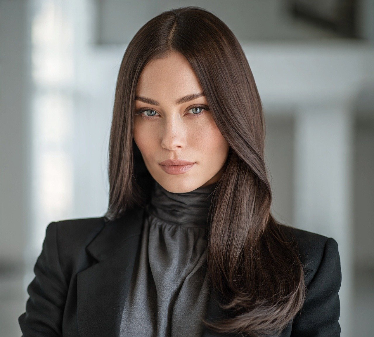 3. Cool Ash Brown for a Modern Edge Hair Color