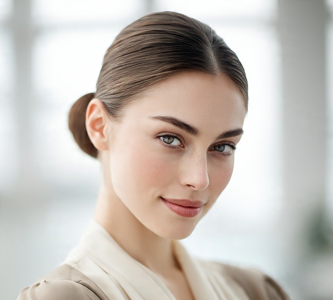 14 Trending Bun Hairstyles For Long Hair You'll Want to Try 4 3. Low Bun at the Nape Hairstyles For Long Hair