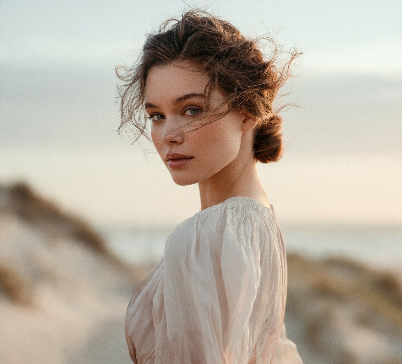 3. Low Messy Bun Hairstyles