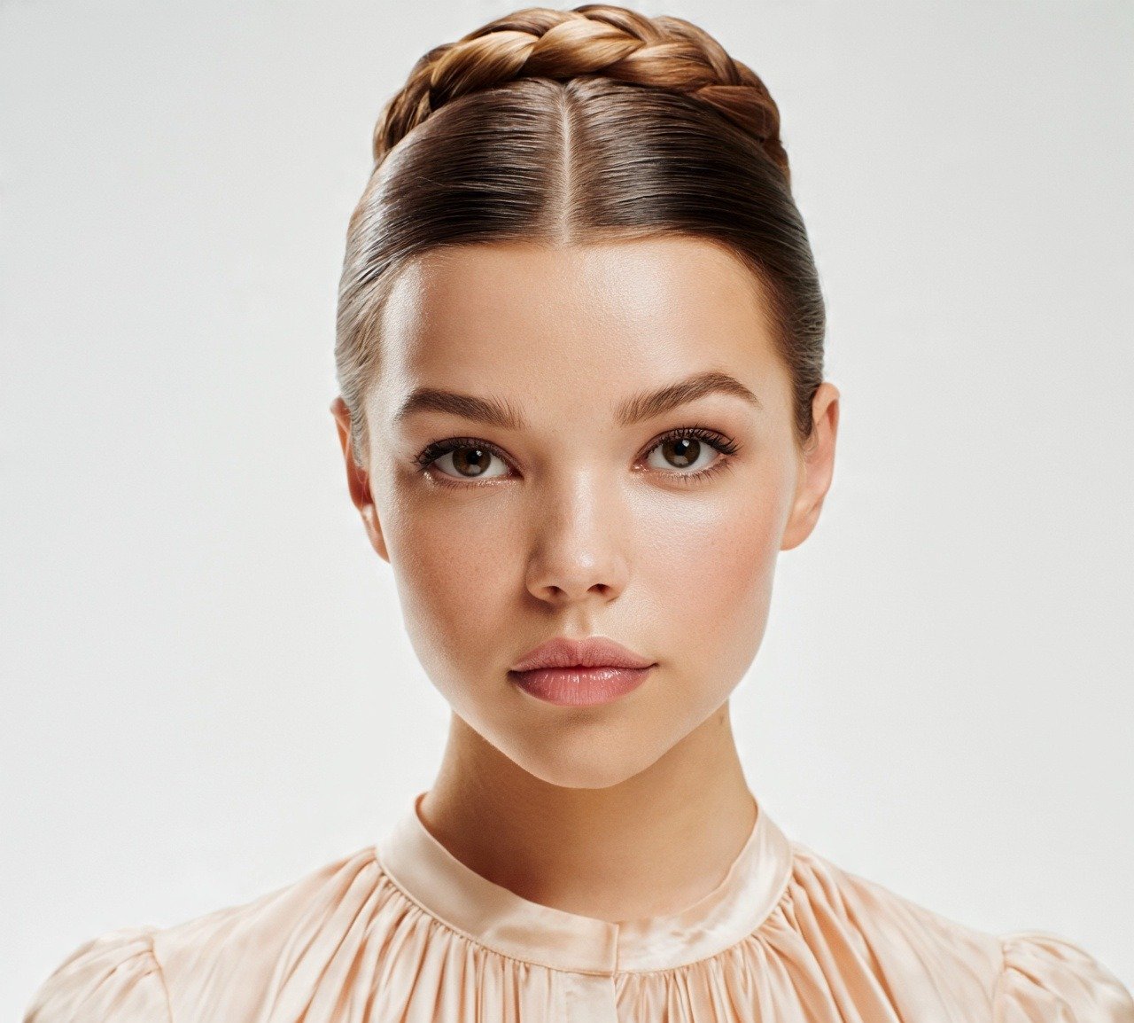 3. Sleek Braided Bun Hairstyles