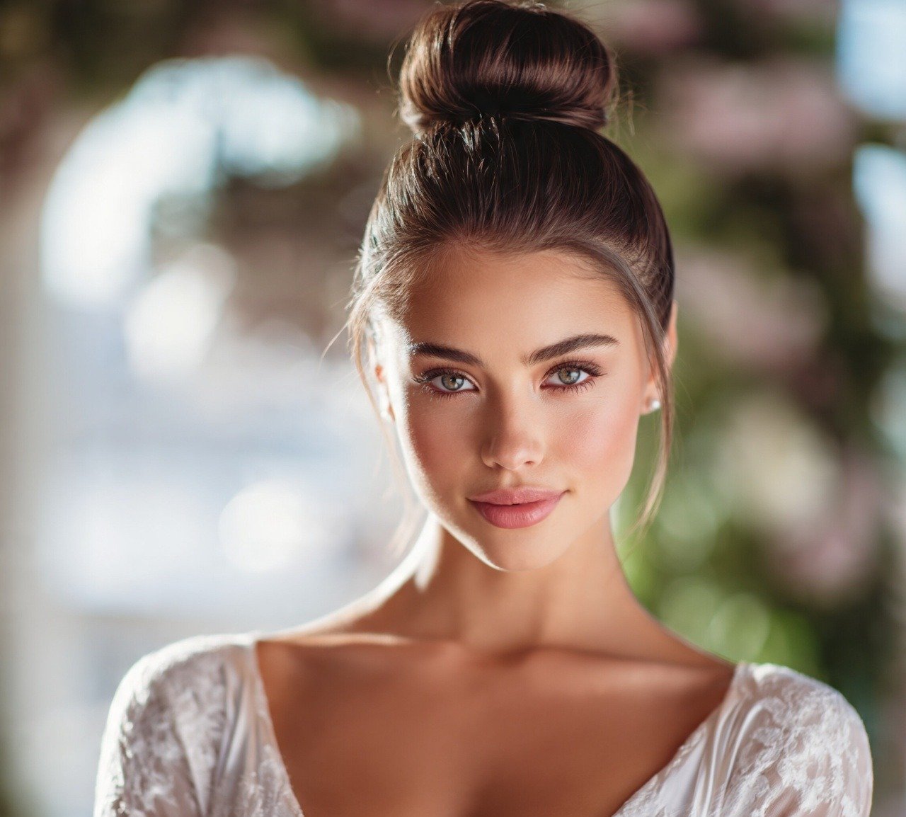 13 Trending Bride Hairstyles Updo Every Bride Will Love 4 3. Sleek High Bun Bride Hairstyles Updo