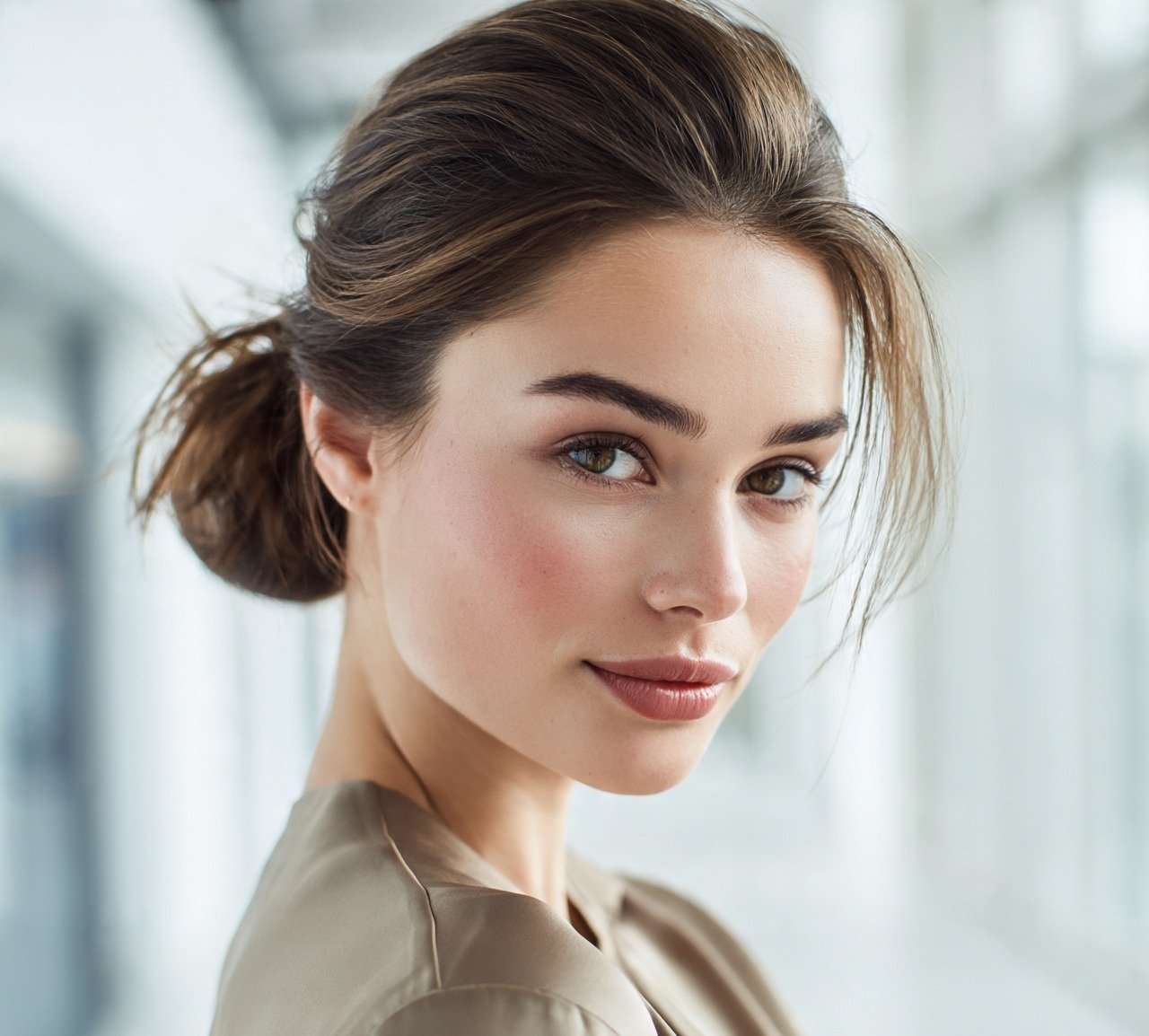 15 Trendy Messy Low Bun Hairstyles That Look Effortlessly Stylish 4 3. Sleek to Messy Low Bun Hairstyles