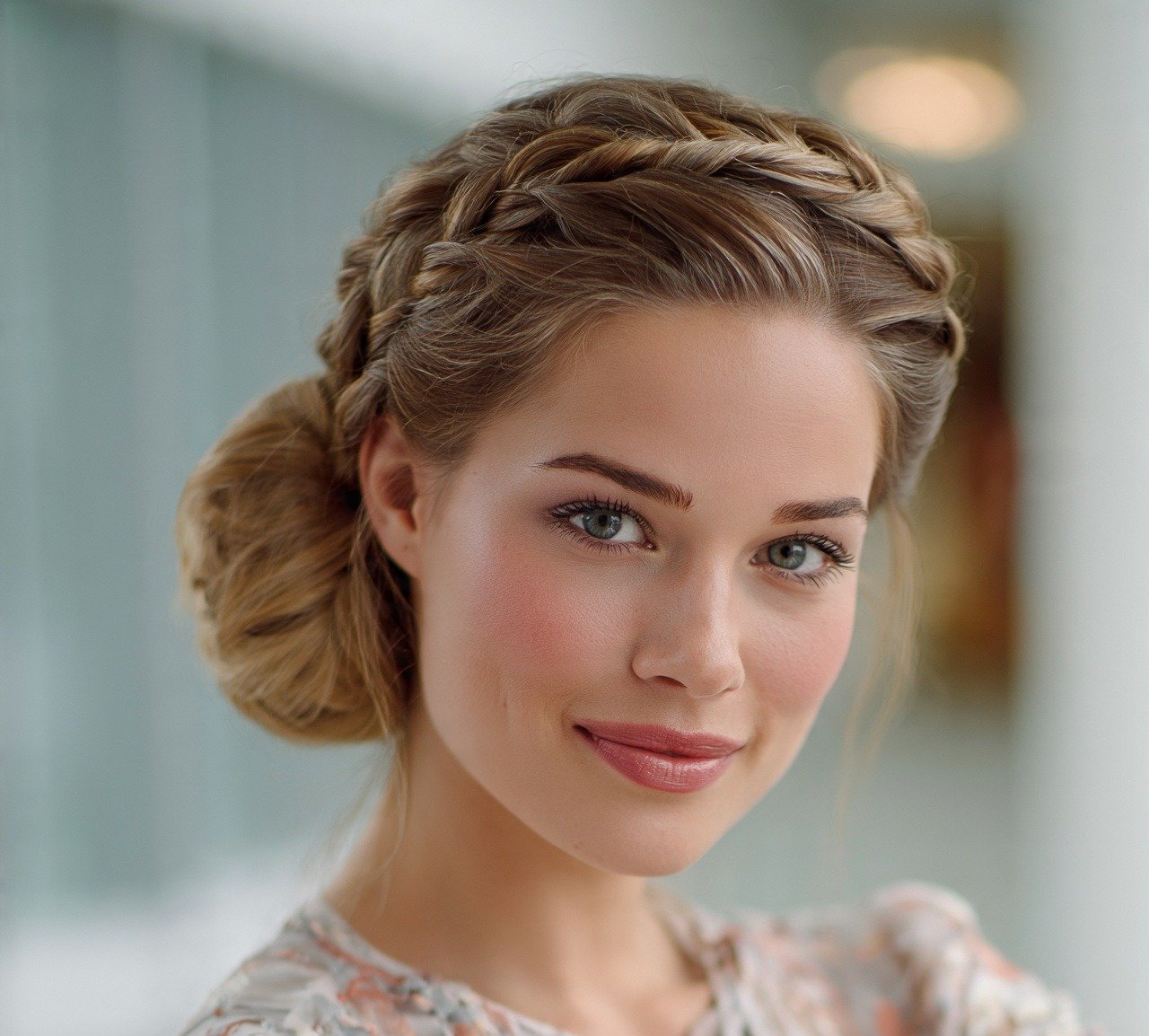 14 Trending Bun Hairstyles For Long Hair You'll Want to Try 5 4. Braided Bun Hairstyles For Long Hair