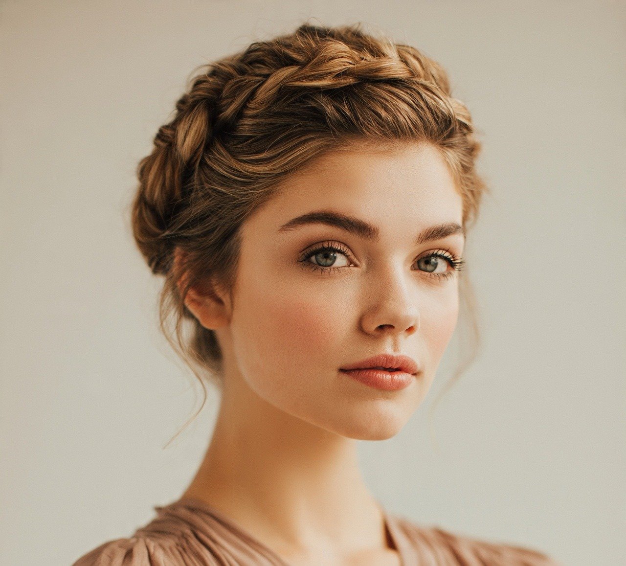 15 Trendy Bun Updo Hairstyles for Every Occasion 5 4. Braided Bun Updo Hairstyles