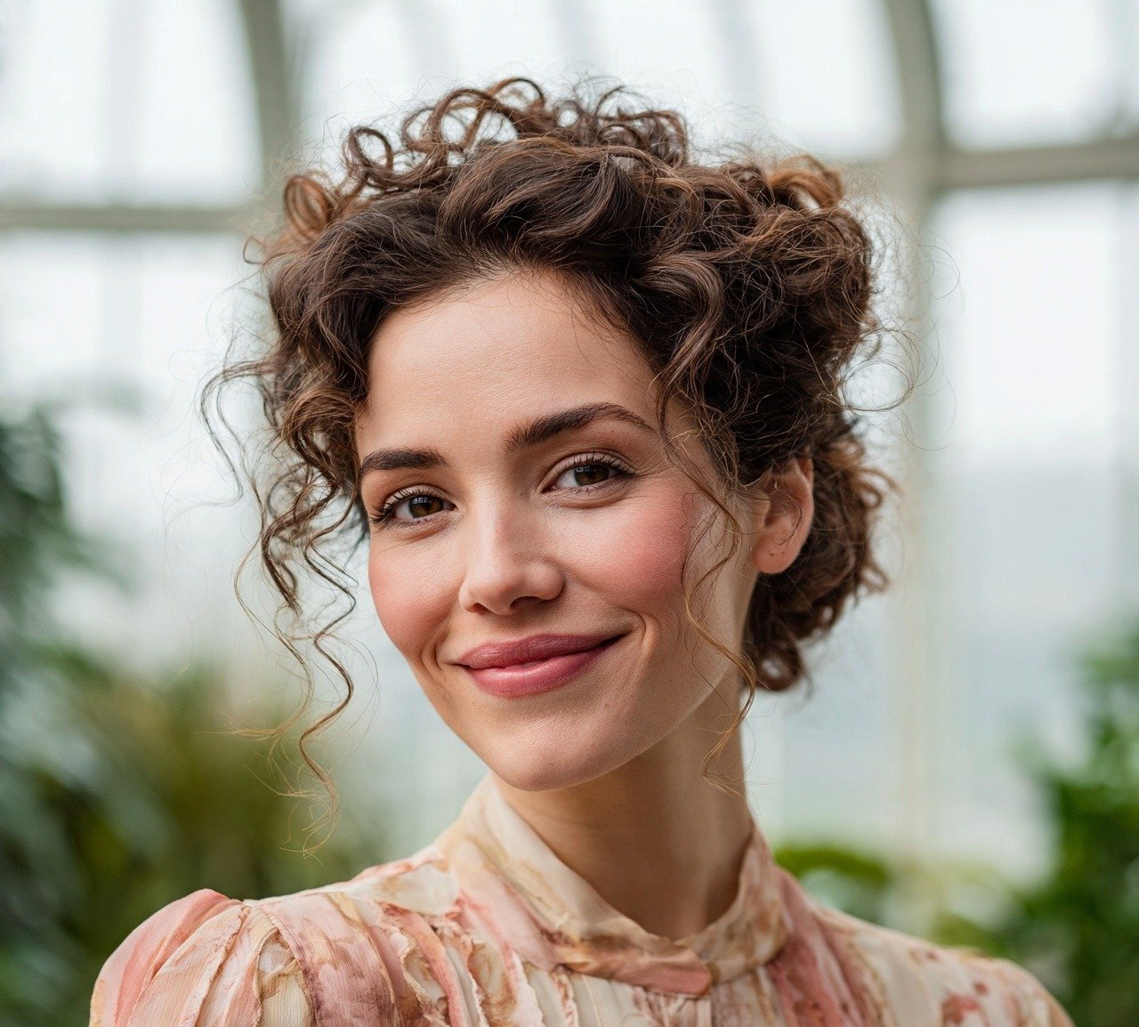 15 Trendy Messy Low Bun Hairstyles That Look Effortlessly Stylish 5 4. Curly Messy Low Bun Hairstyles