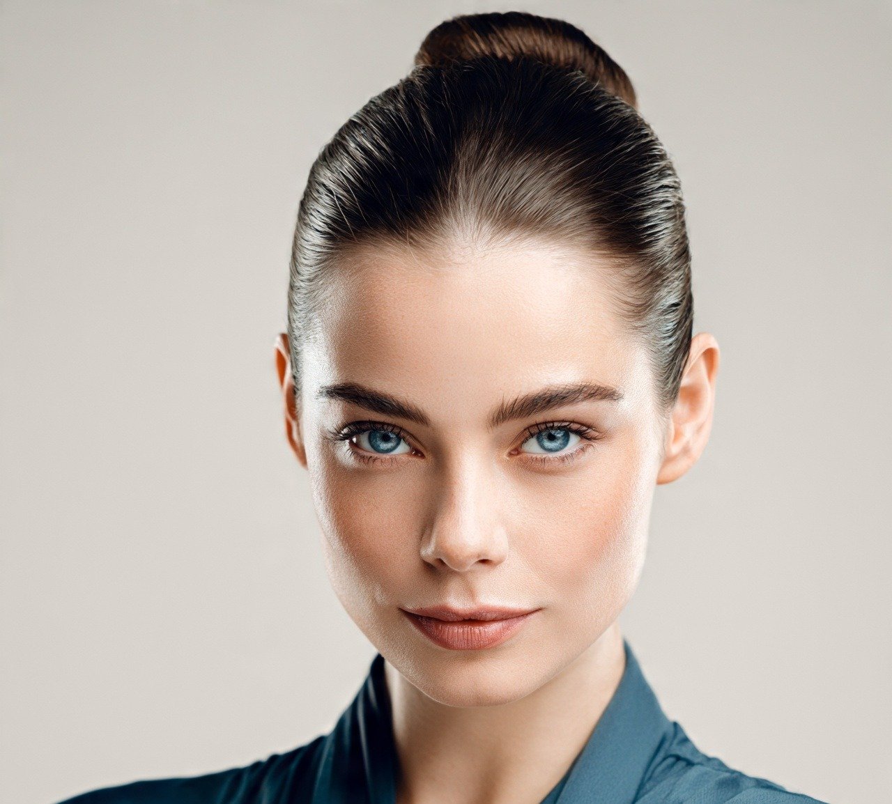 4. Sleek Ballerina Bun Easy Hairstyles