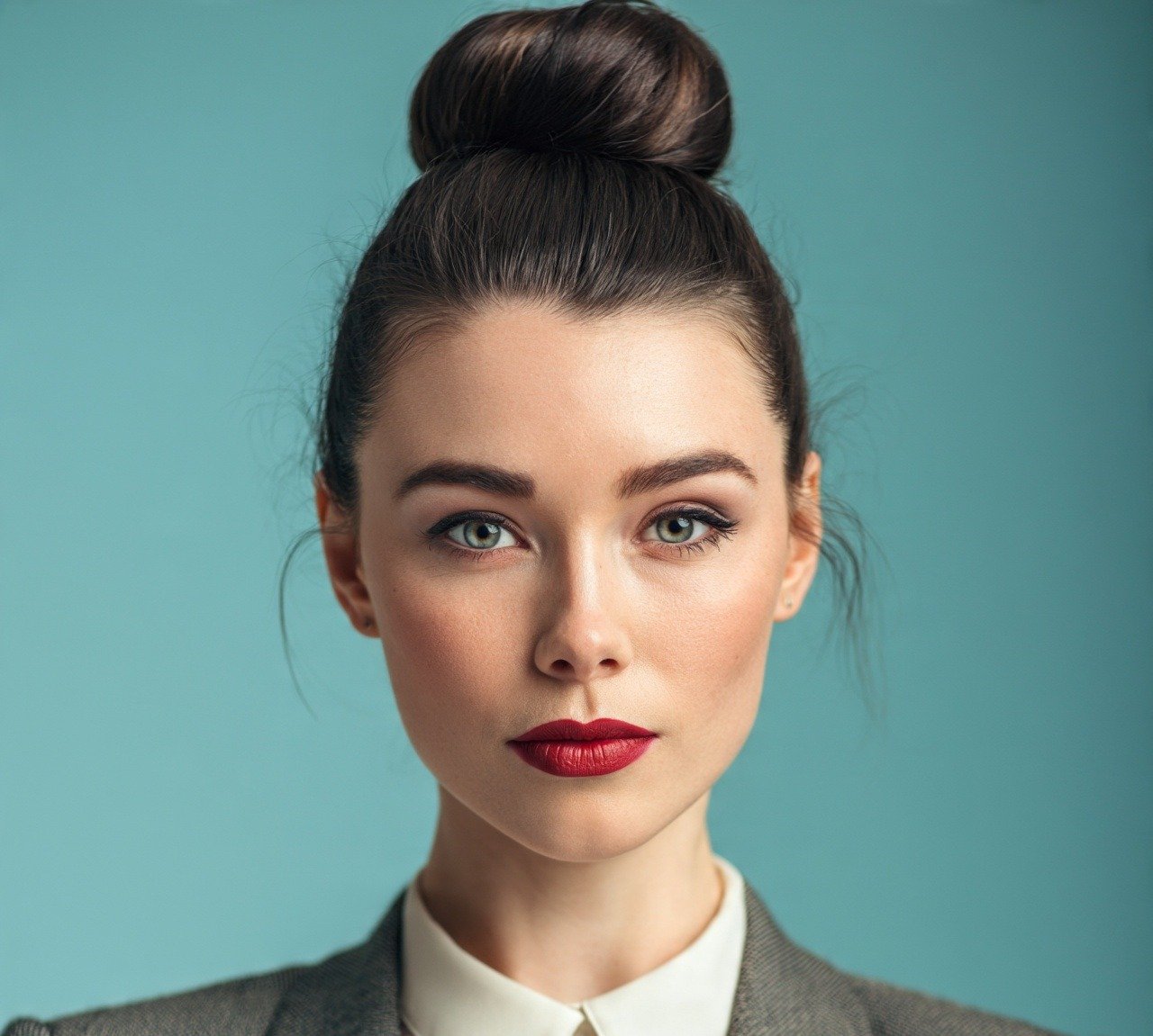 4. Sleek High Bun Classy Updo Hairstyles