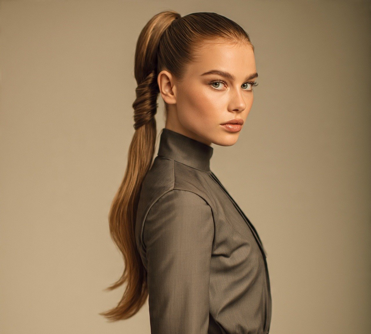 15 Trending Up Hairstyles For Long Hair You’ll Want to Try 5 4. Sleek High Ponytail Twist Up Hairstyle For Long Hair