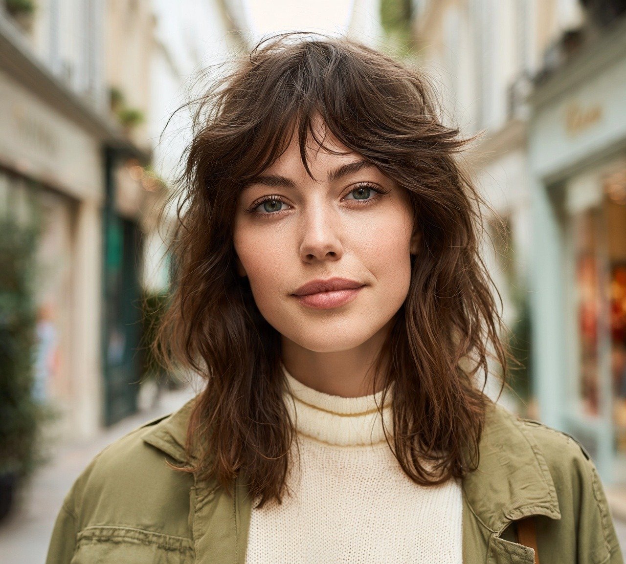 4. Wavy Shag Haircut Hairstyles 1